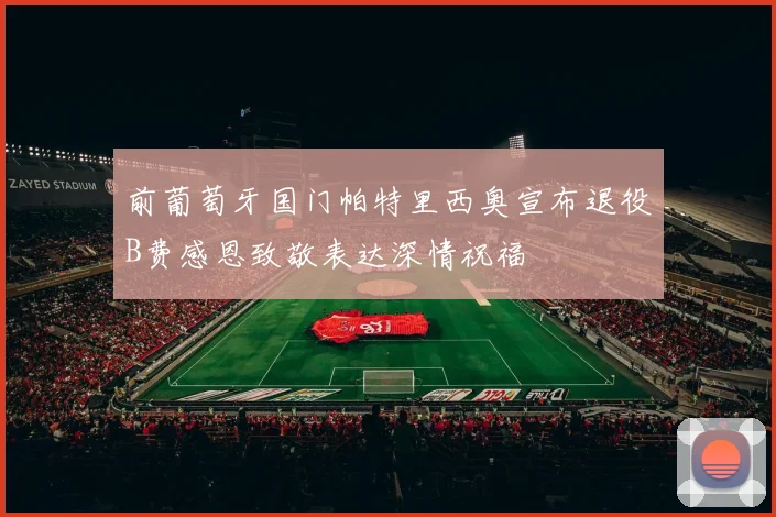 前葡萄牙国门帕特里西奥宣布退役B费感恩致敬表达深情祝福